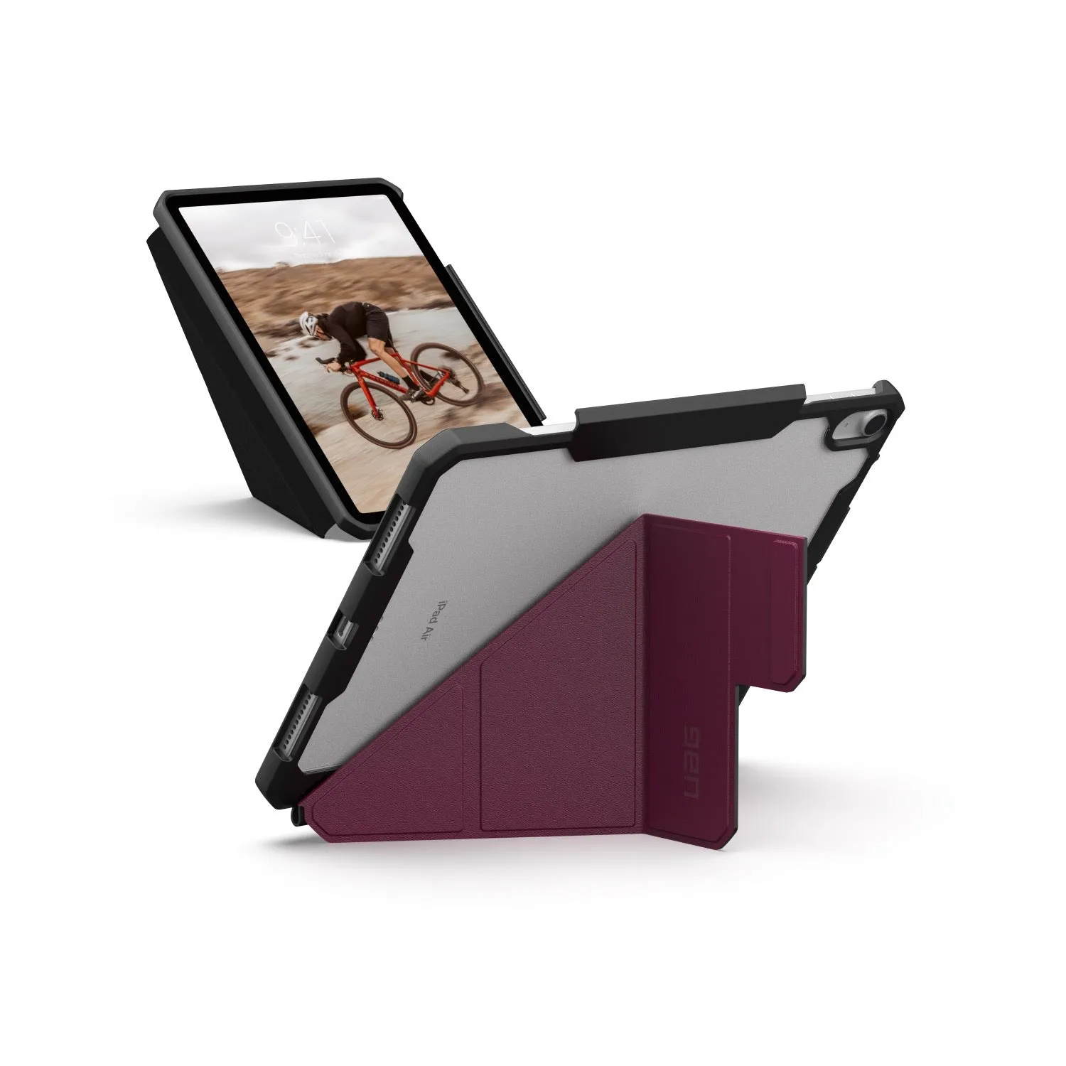 UAG Essential Armor Tablet Case - Apple iPad Pro 11 (2024) - Bordeaux (UAG-IA1024-ESSR)