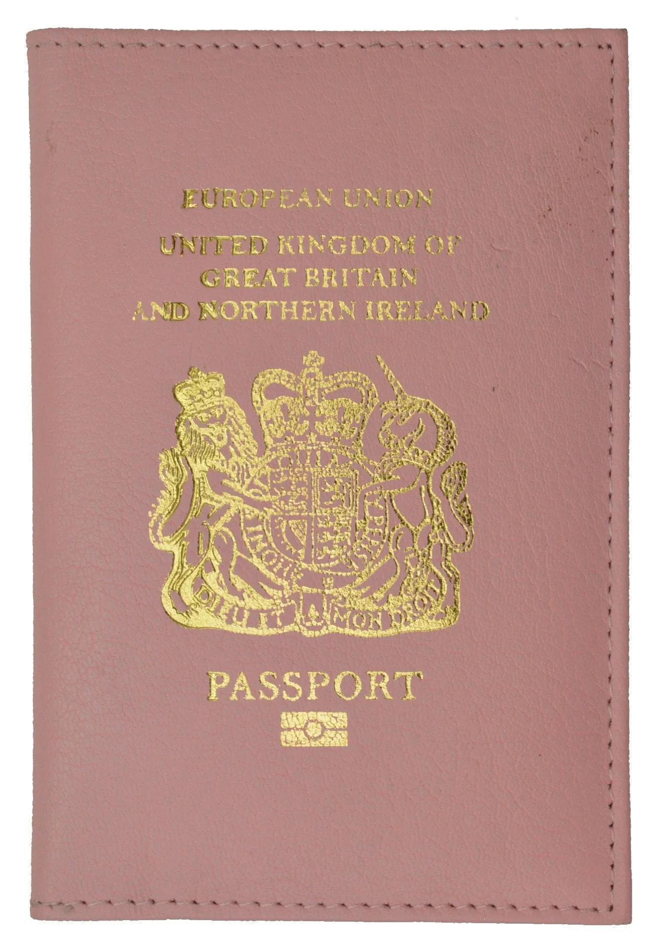 United Kingdom Passport Wallet Genuine Leather Passport holder with British Passport Emblem 151 UK