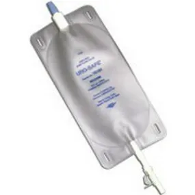 Uro-Safe Vinyl Leg Bag with Twist Drain Valve, Medium 18 fl oz.