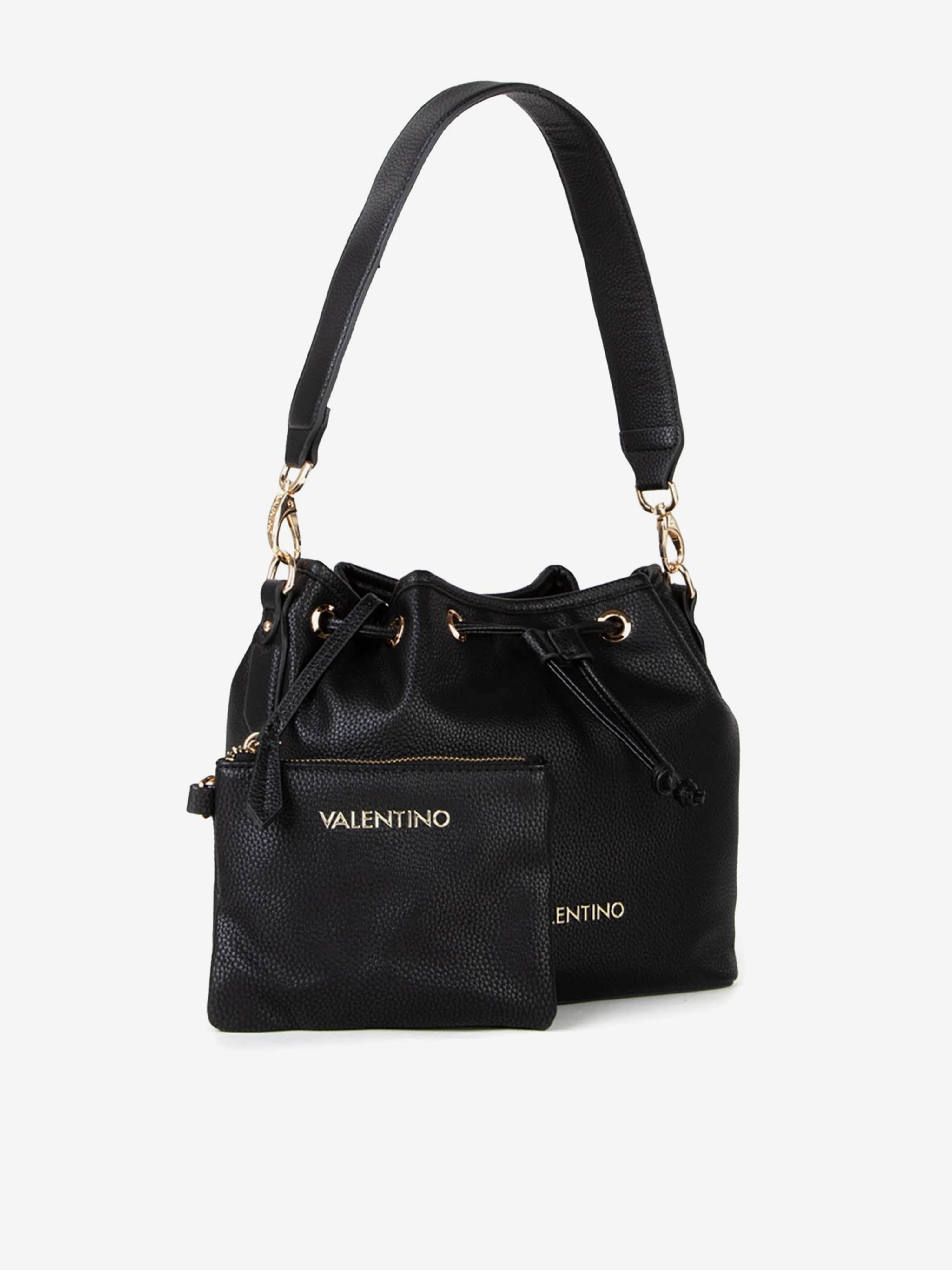 Valentino Girls Brixton Bucket Bag in Black (39.9cm)