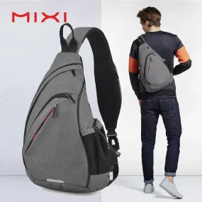 Versatile USB Sling Backpack for Men and Women - Perfect for Travel, Cycling, and School