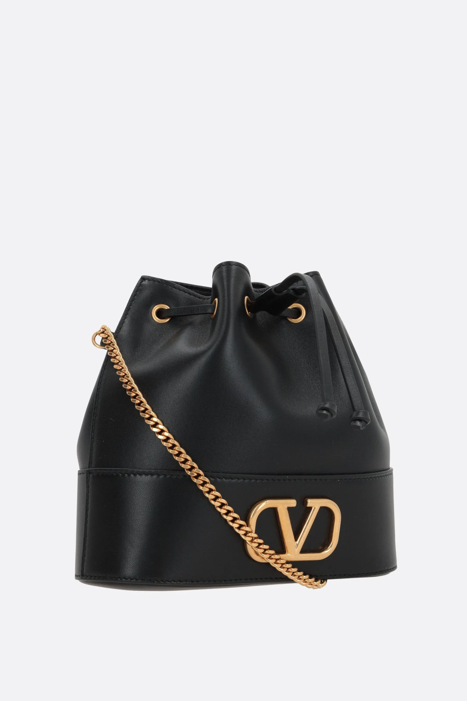 VLogo Nappa Bucket Bag