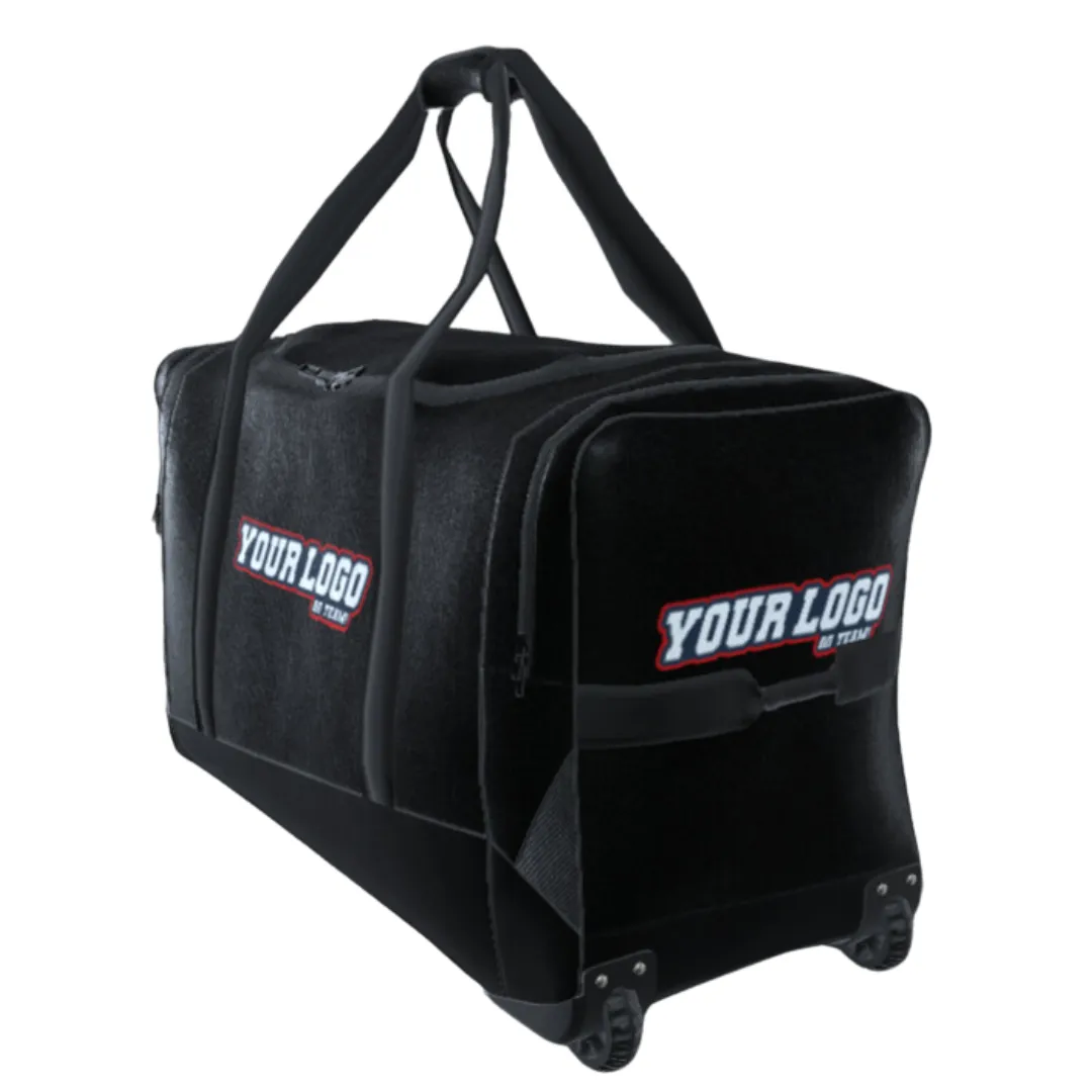 Wheeled Hockey Equipment Bag - Model B (Minimum 15 Bag Order)