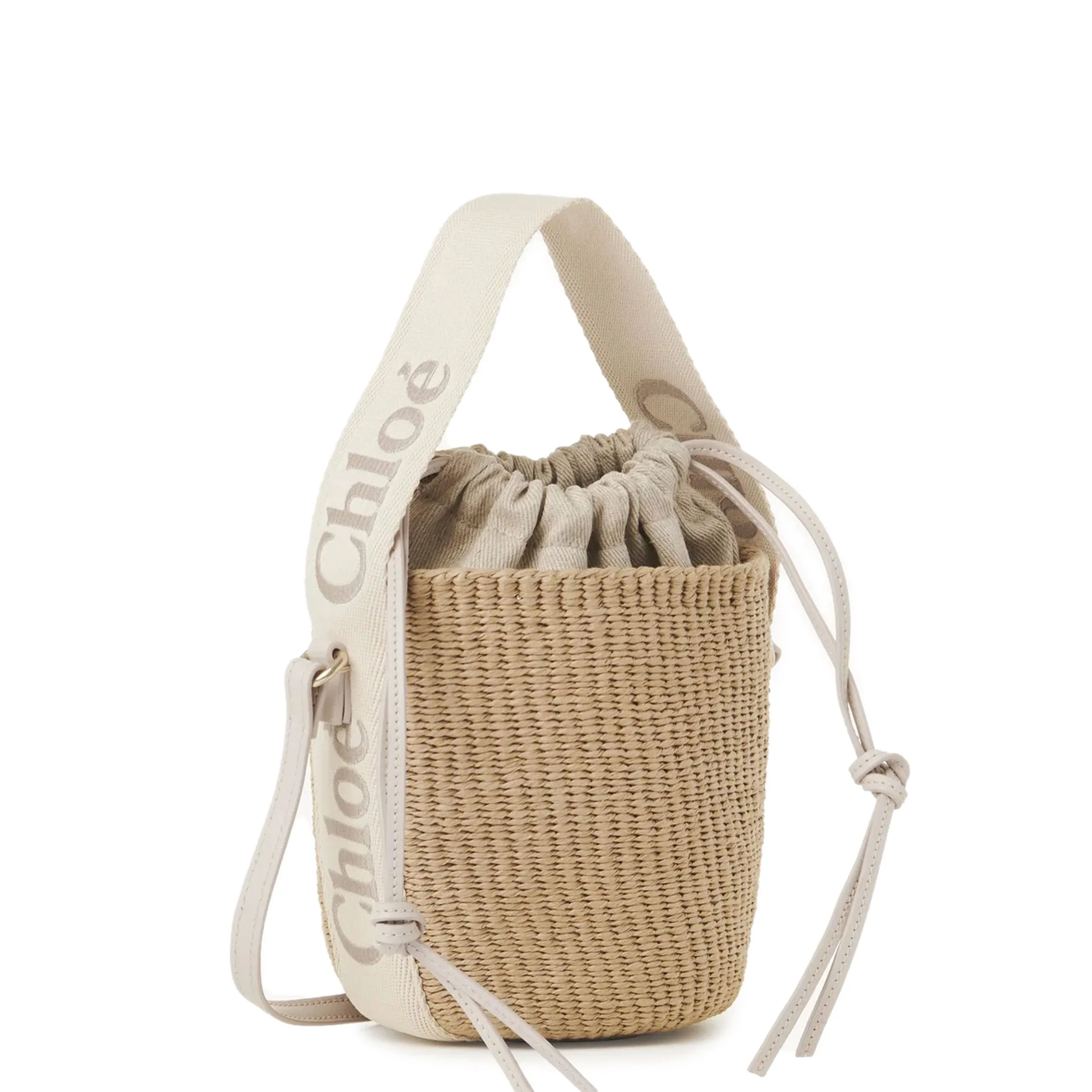 Woody Small Basket, Wild Grey