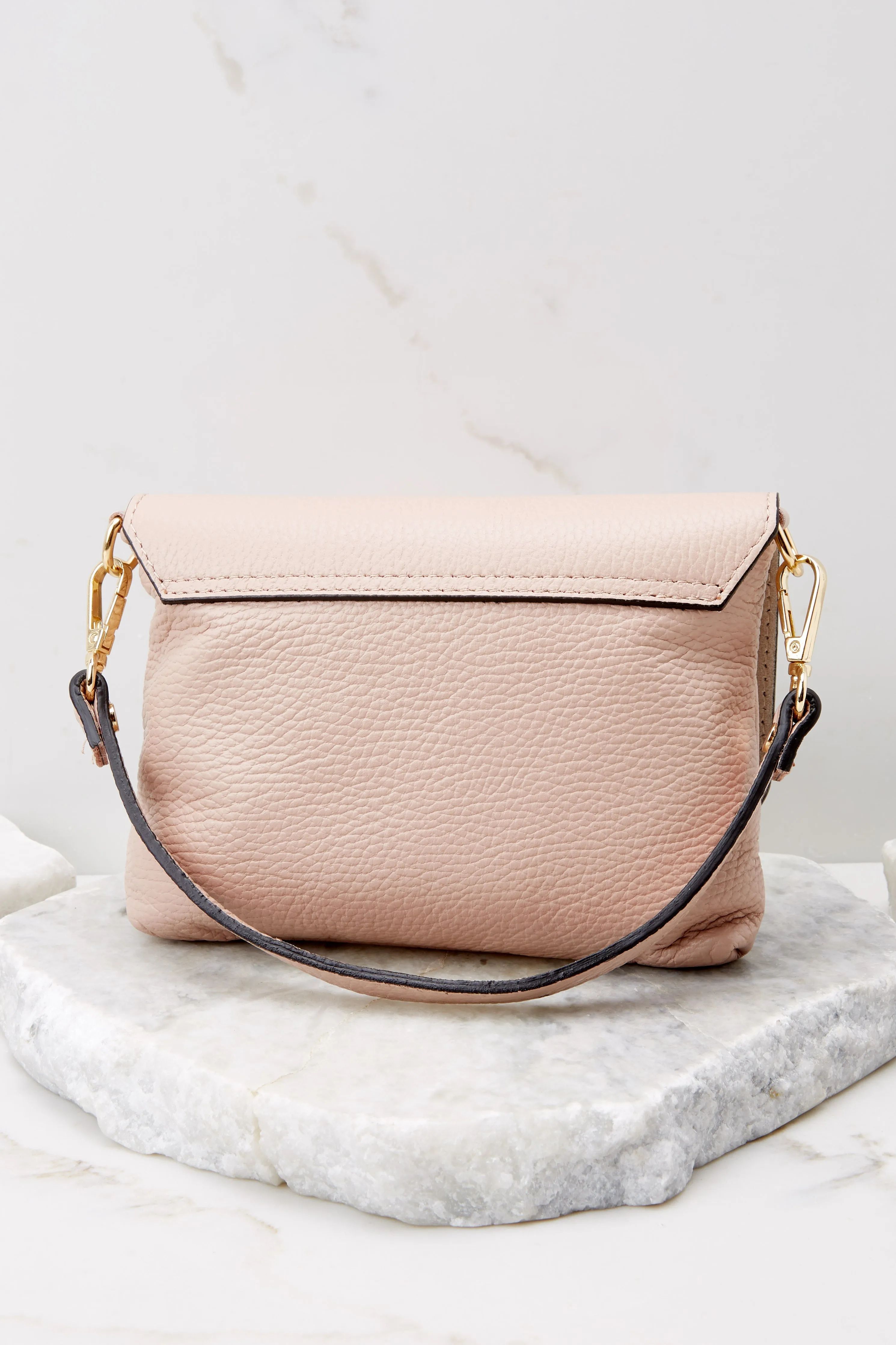 Work Smarter Blush Leather Bag