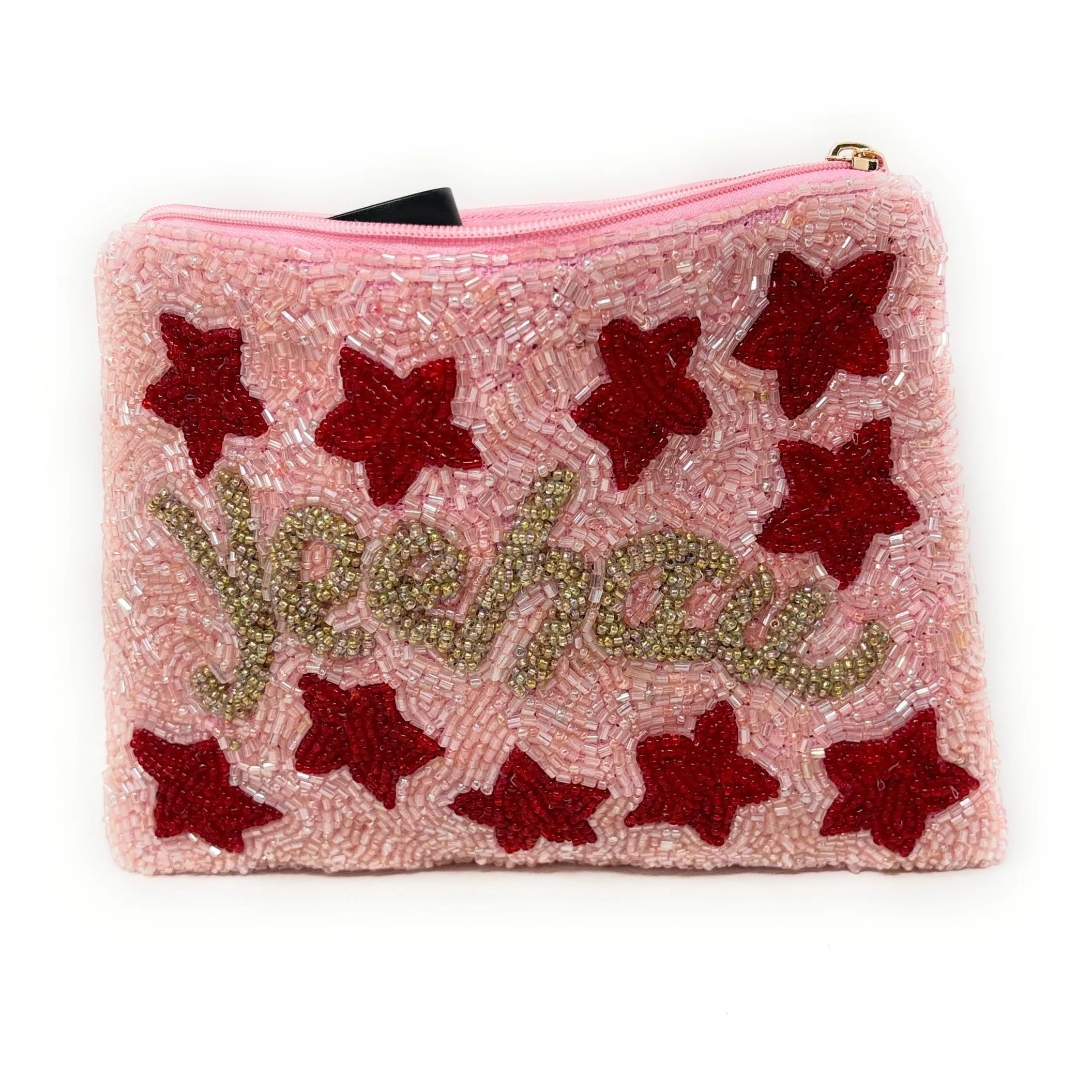 Yeehaw Makeup Beaded Purse