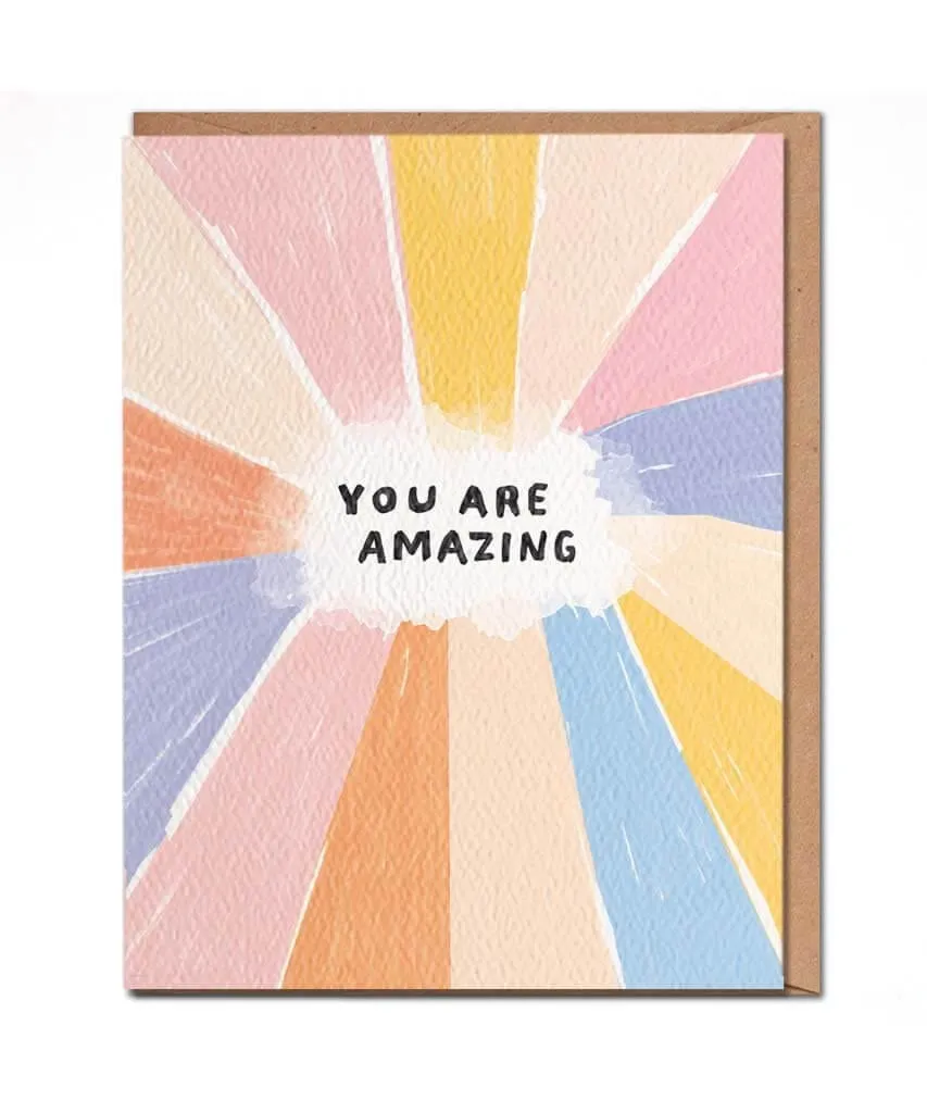 You Are Amazing Card