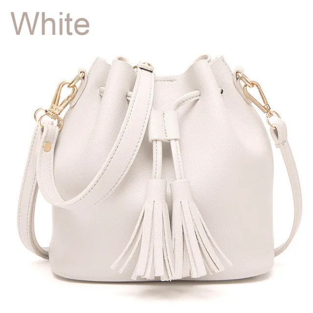 ZMQN Women Messenger Bag 2017 Small Crossbody Bags For Women Bucket Tassel Shoulder Handbag China Wholesale Mini Bag Ladies A513