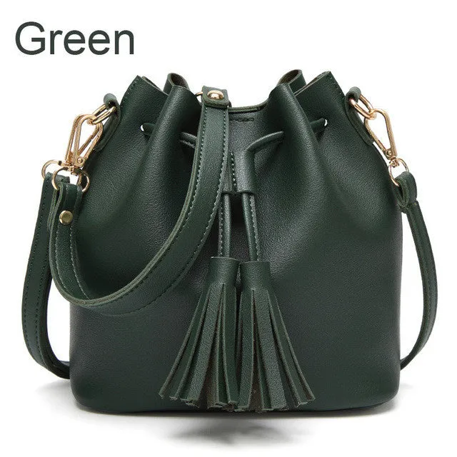 ZMQN Women Messenger Bag 2017 Small Crossbody Bags For Women Bucket Tassel Shoulder Handbag China Wholesale Mini Bag Ladies A513