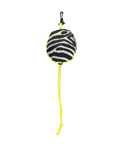 Zoe Zebra Foldable Shopping Bag - Yellow